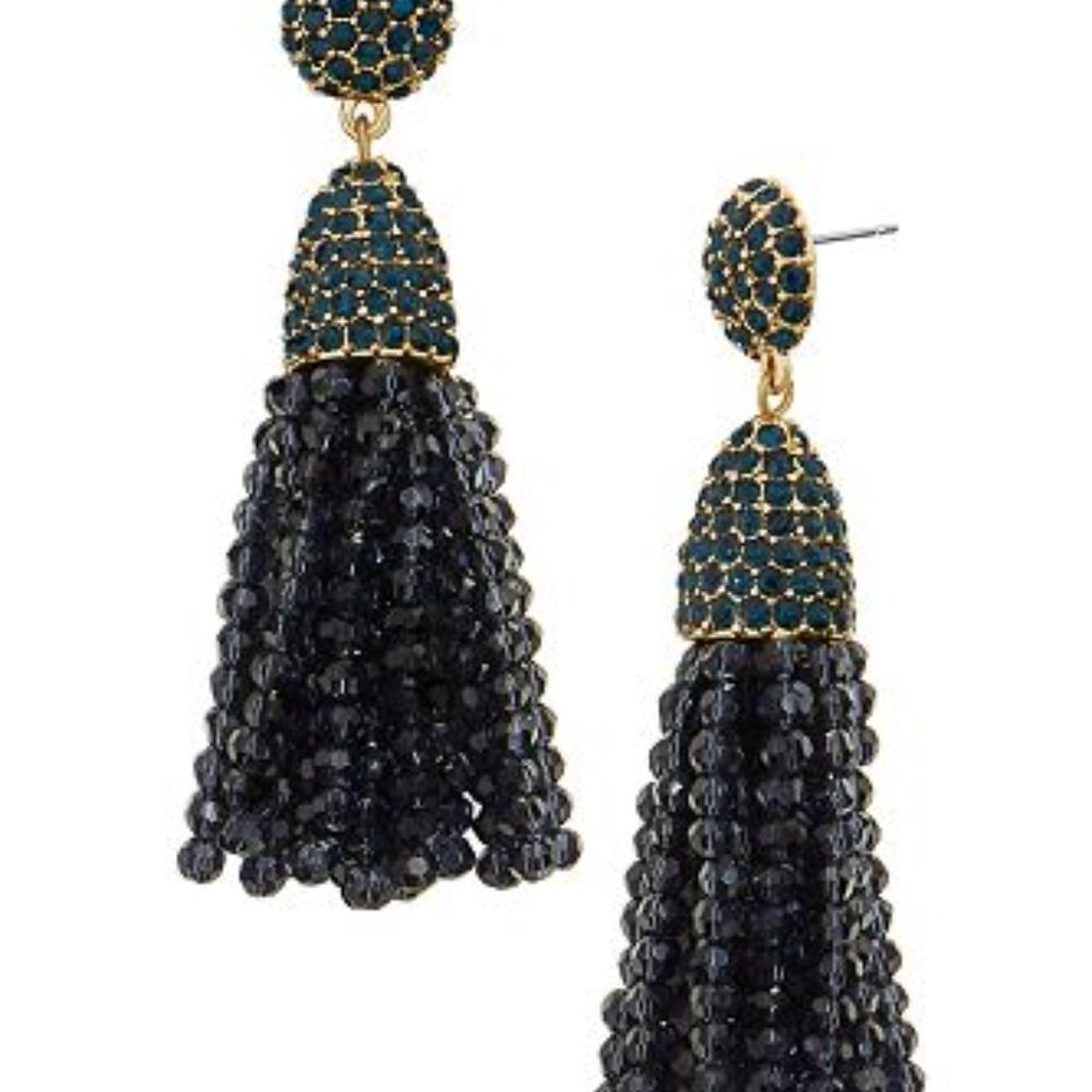 BAUBLEBAR Mini Gem Pinata Tassel Earrings
